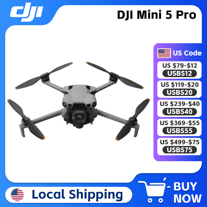 Drone Gimbal 3 Axis - DJI Mini 5 Pro Cámara CMOS