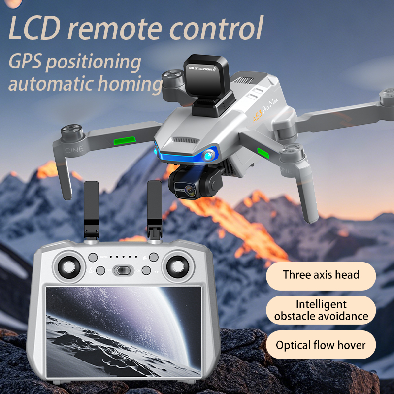 AE3 PRO Max nuevo LCD SC GPS D - Drone Gimbal 3 Axis reseña y precio