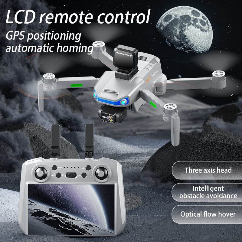 AE3 PRO Max nuevo LCD SC GPS D - Drone Gimbal 3 Axis reseña y precio