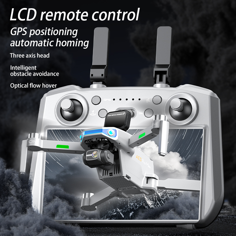 AE3 PRO Max nuevo LCD SC GPS D - Drone Gimbal 3 Axis reseña y precio