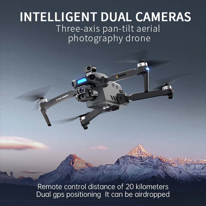Nuevo Dron 2026 con Cámara Dua - Drone Gimbal 3 Axis reseña y precio