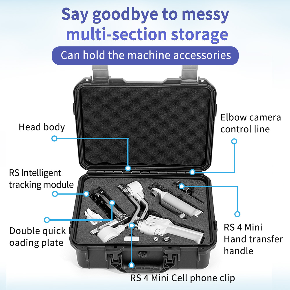 Mini caja de almacenamiento ad - Drone Gimbal Case reseña y precio