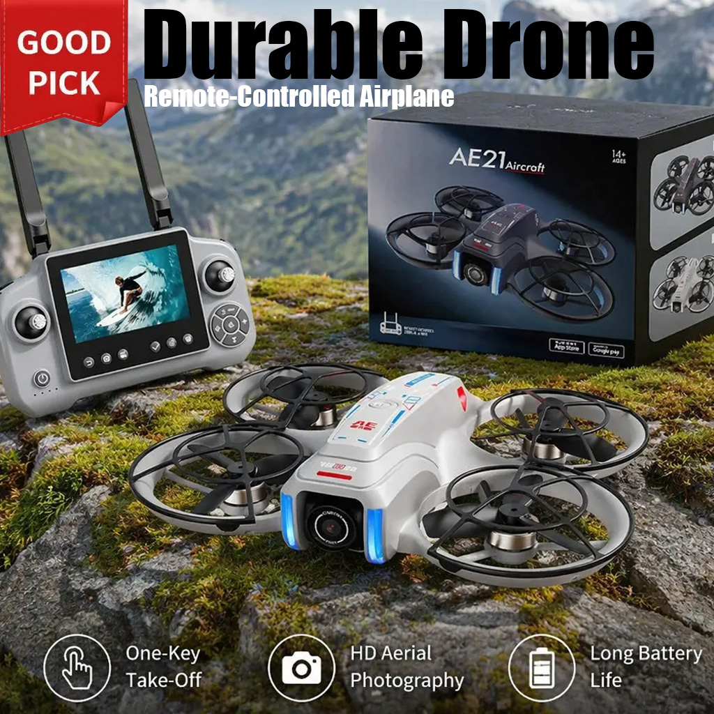 Nuevo Dron AE21 2026, 8K HD, F - Drone Gimbal 3 Axis reseña y precio