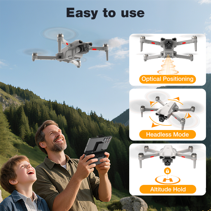 NUEVO Dron L017 Pro con Motor  - Drone Gimbal Case reseña y precio